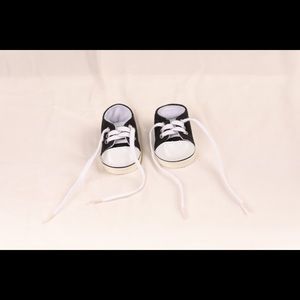 American Girl Doll Black Converse